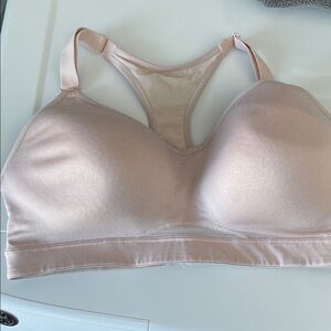 Women's Soft Pink Nursing Sports Bra